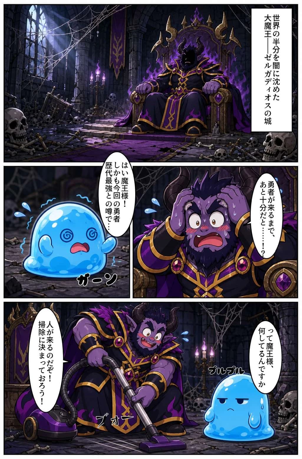ギャグ・コメディ漫画の作例
